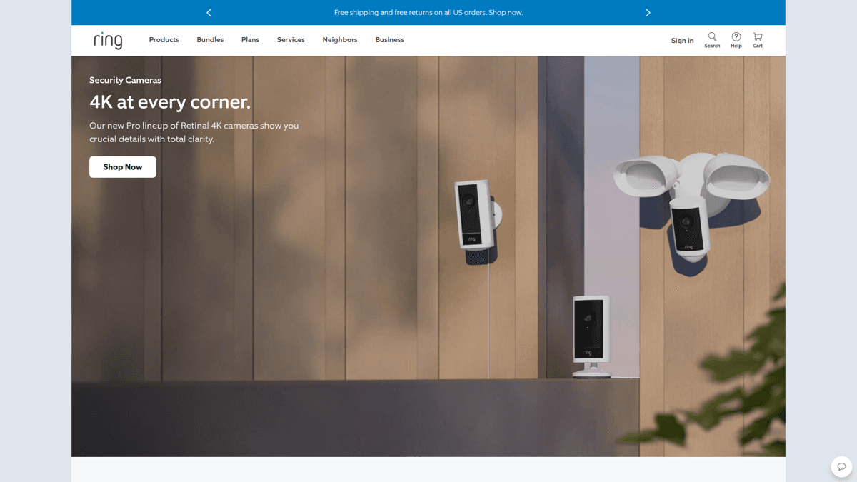Wireless security cameras for apartments